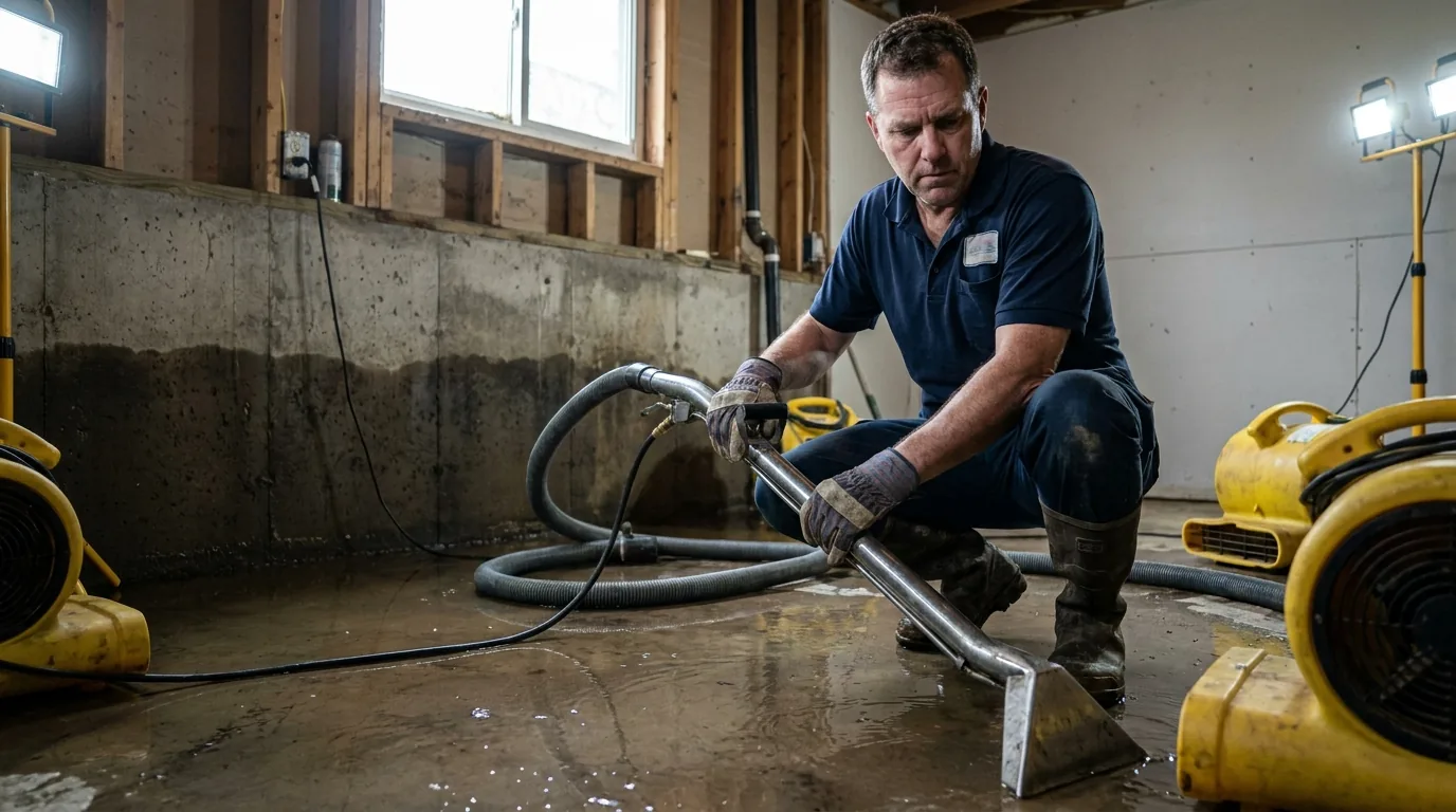 Basement Flooding Cleanup