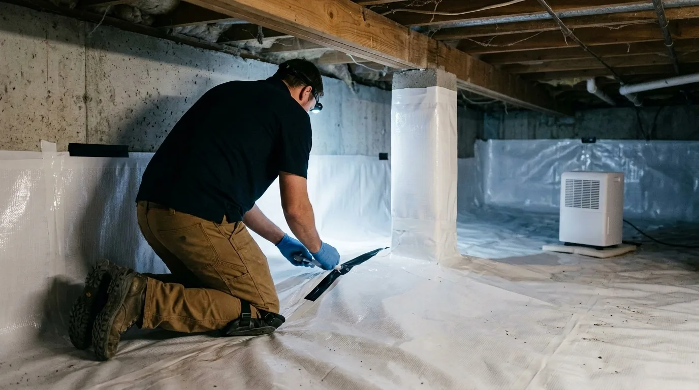 Crawl Space Encapsulation