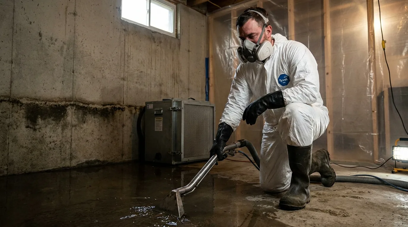 Sewage Cleanup and Sanitization